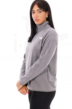 Femme The North Face Manches Longues^100 Glacier 1/4 Zip femme