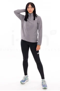Femme The North Face Manches Longues^100 Glacier 1/4 Zip femme