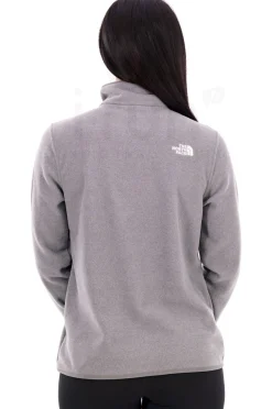 Femme The North Face Manches Longues^100 Glacier 1/4 Zip femme