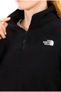 Femme The North Face Manches Longues^100 Glacier 1/4 Zip femme