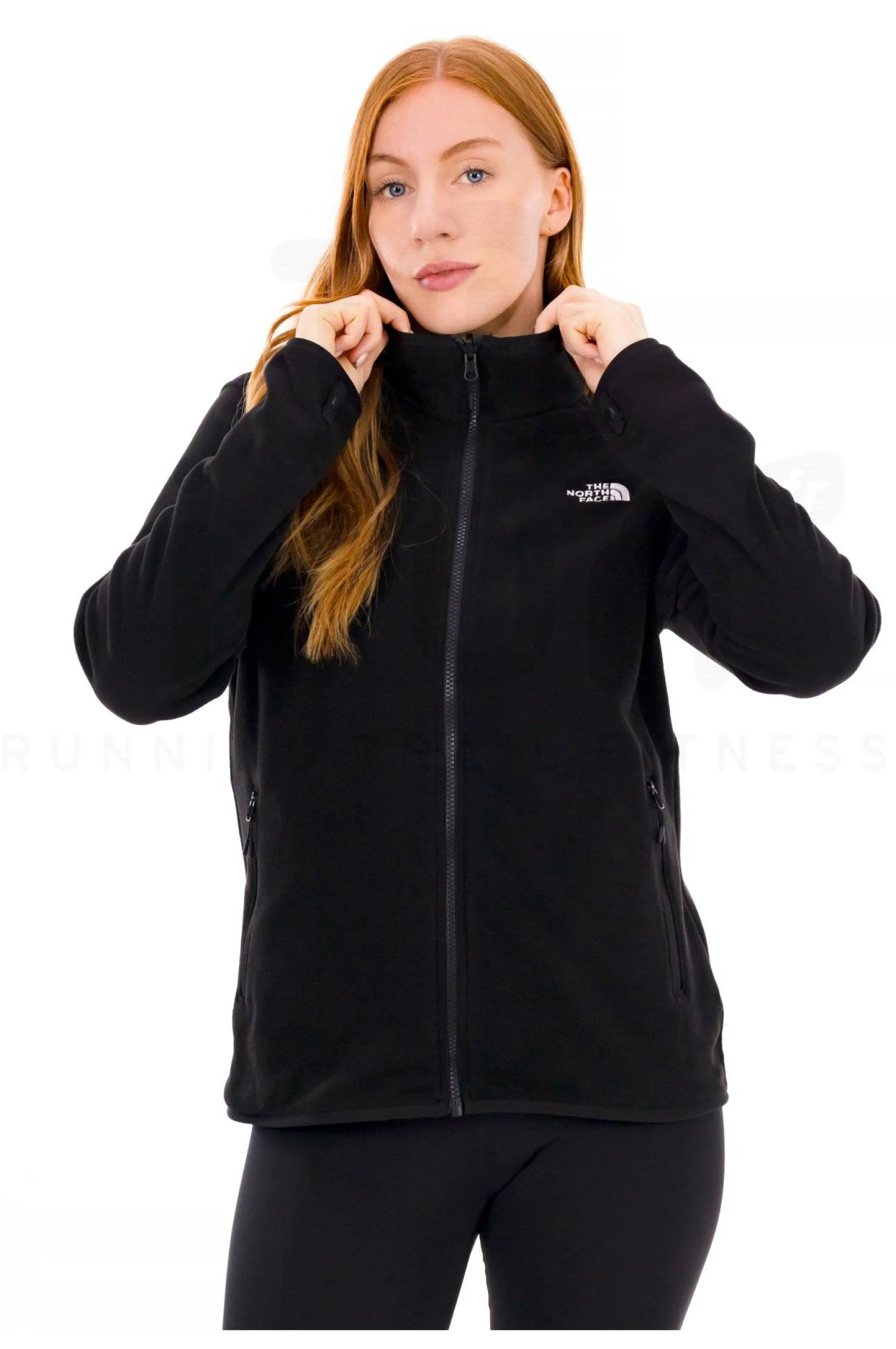 Femme The North Face Vestes & Coupe Vent^100 Glacier Full Zip femme