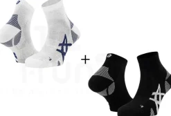 Asics Chaussettes^2 paires Cushion Run Quarter