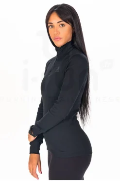 Femme Odlo Manches Longues^Active Warm 1/2 Zip femme