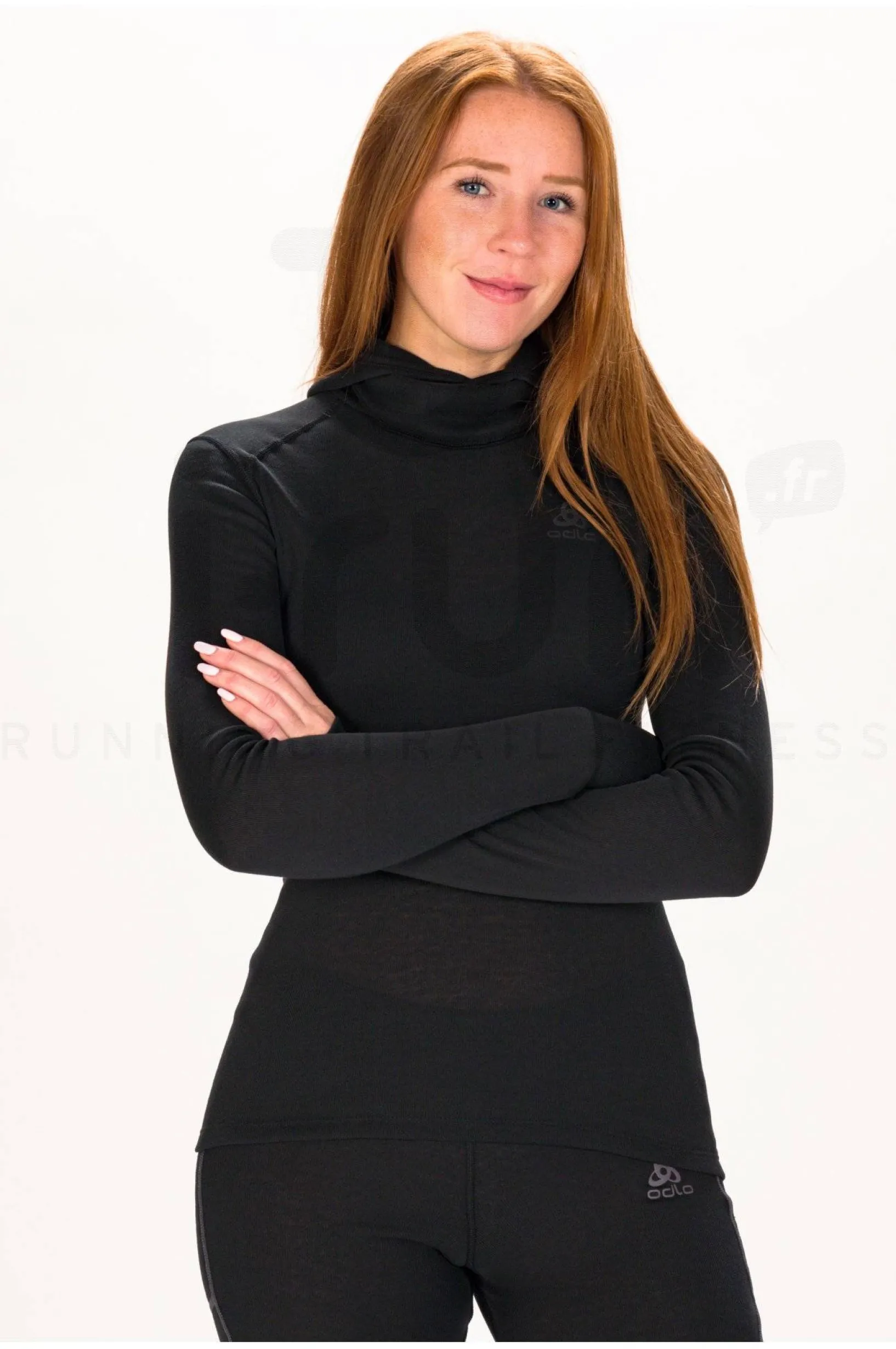 Femme Odlo Manches Longues^Active Warm Facemask femme