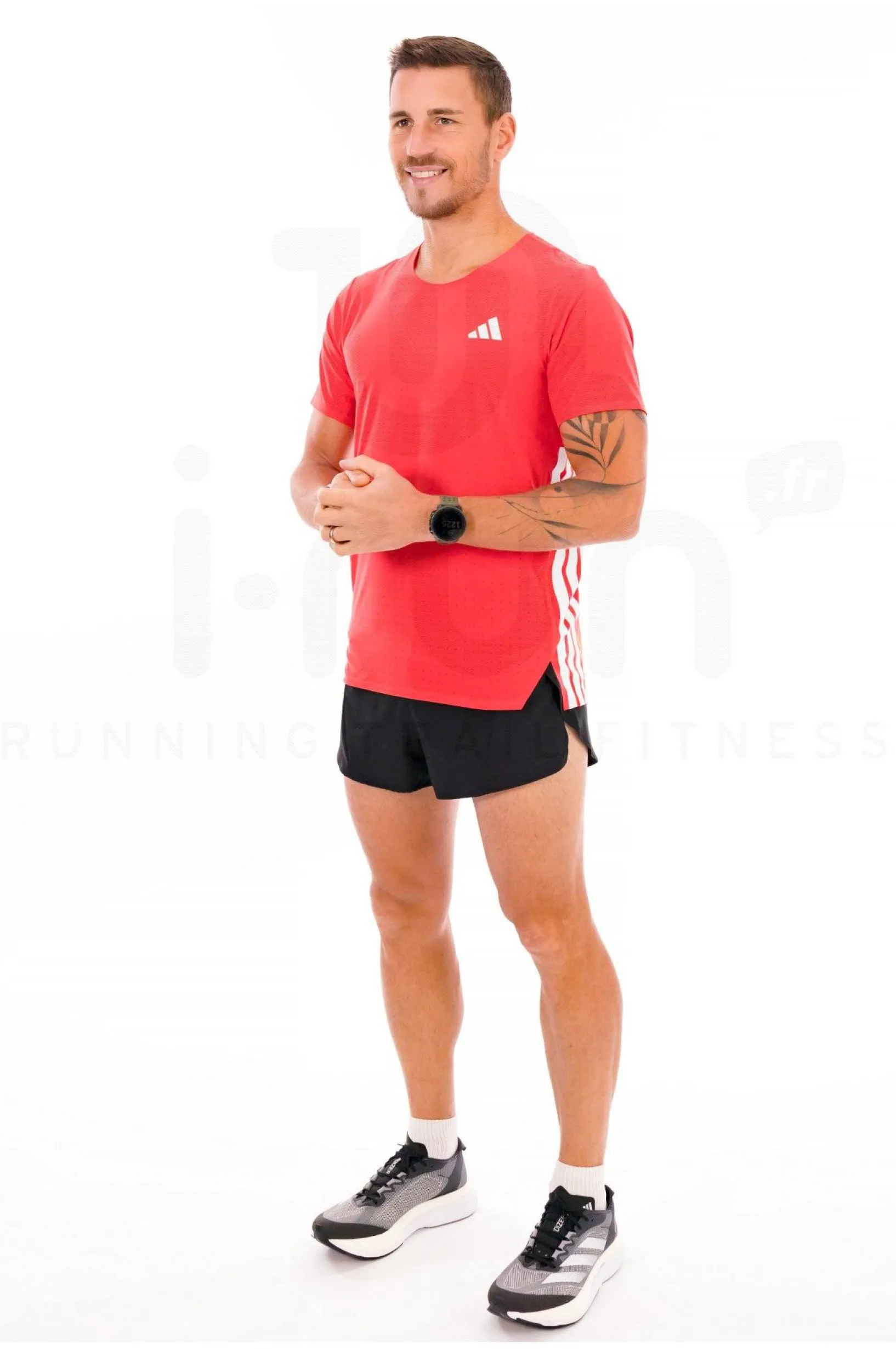 Homme adidas Manches Courtes^adizero