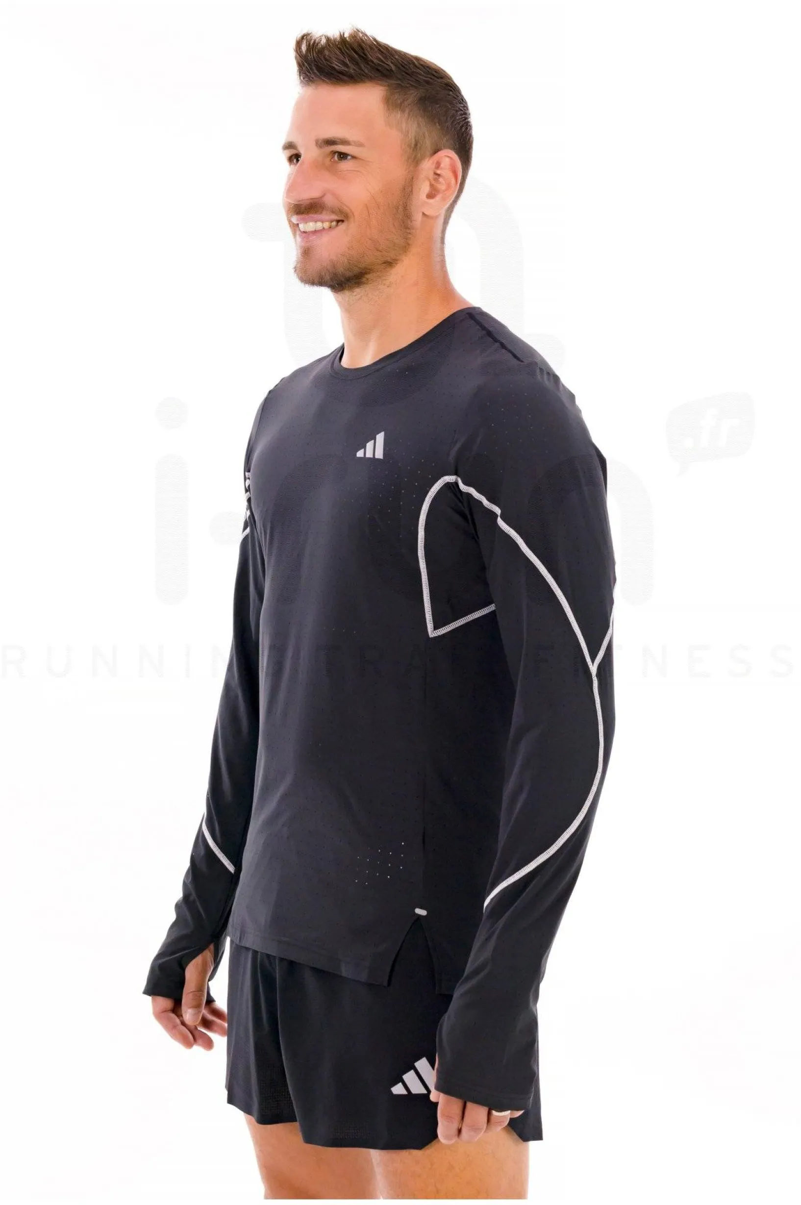 Homme adidas Manches Longues^adizero BTN