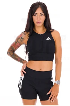 Femme adidas Débardeurs^adizero crop top femme