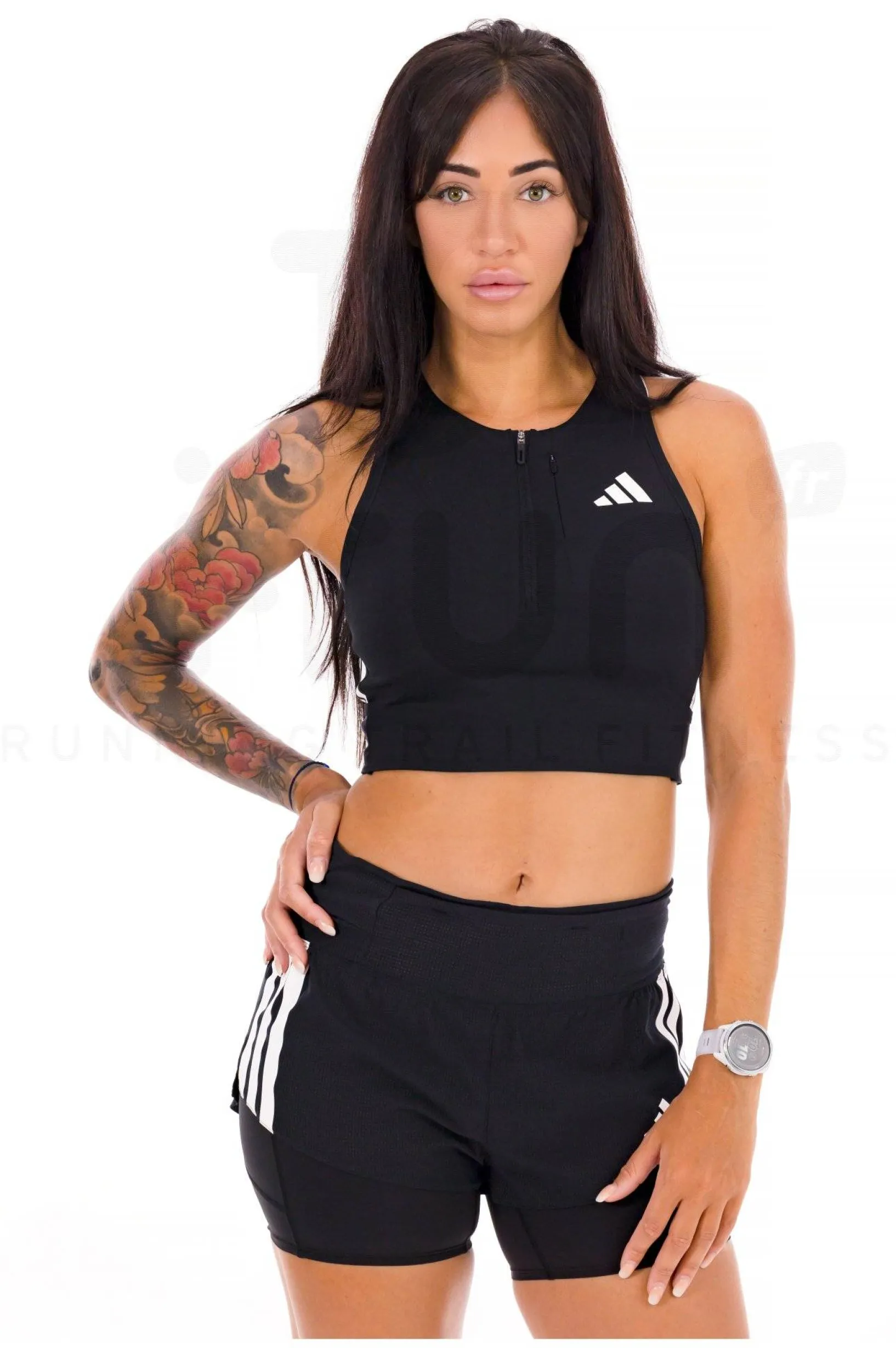 Femme adidas Débardeurs^adizero crop top femme