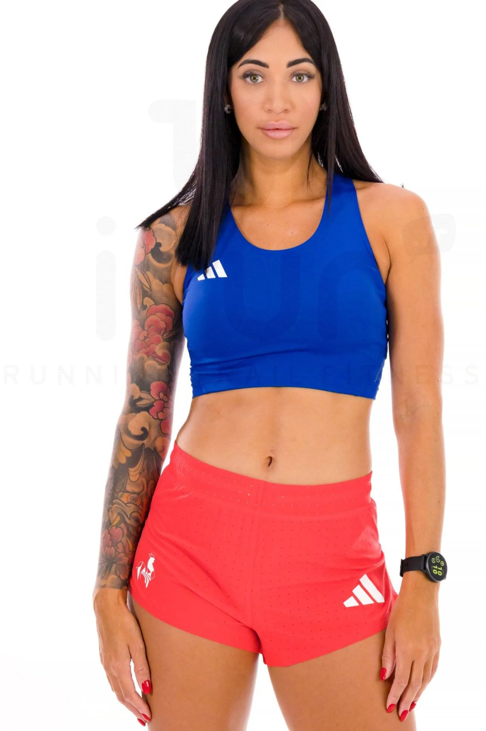 Femme adidas Collection Club^adizero Essentials Crop Top femme