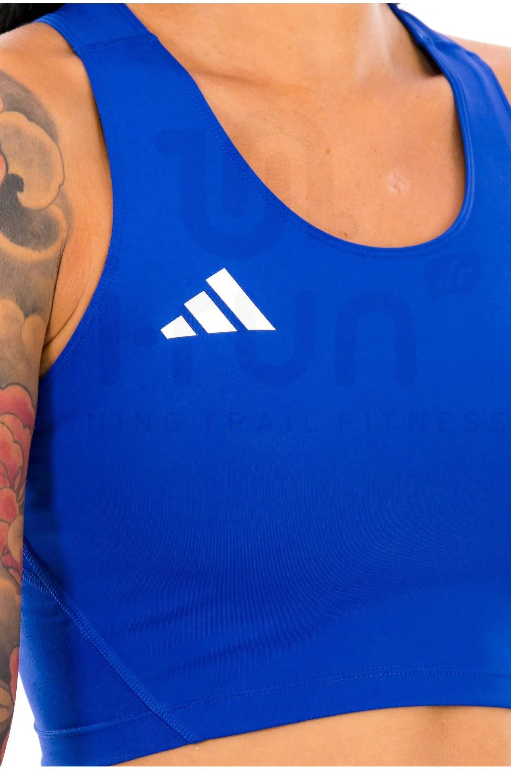 Femme adidas Collection Club^adizero Essentials Crop Top femme