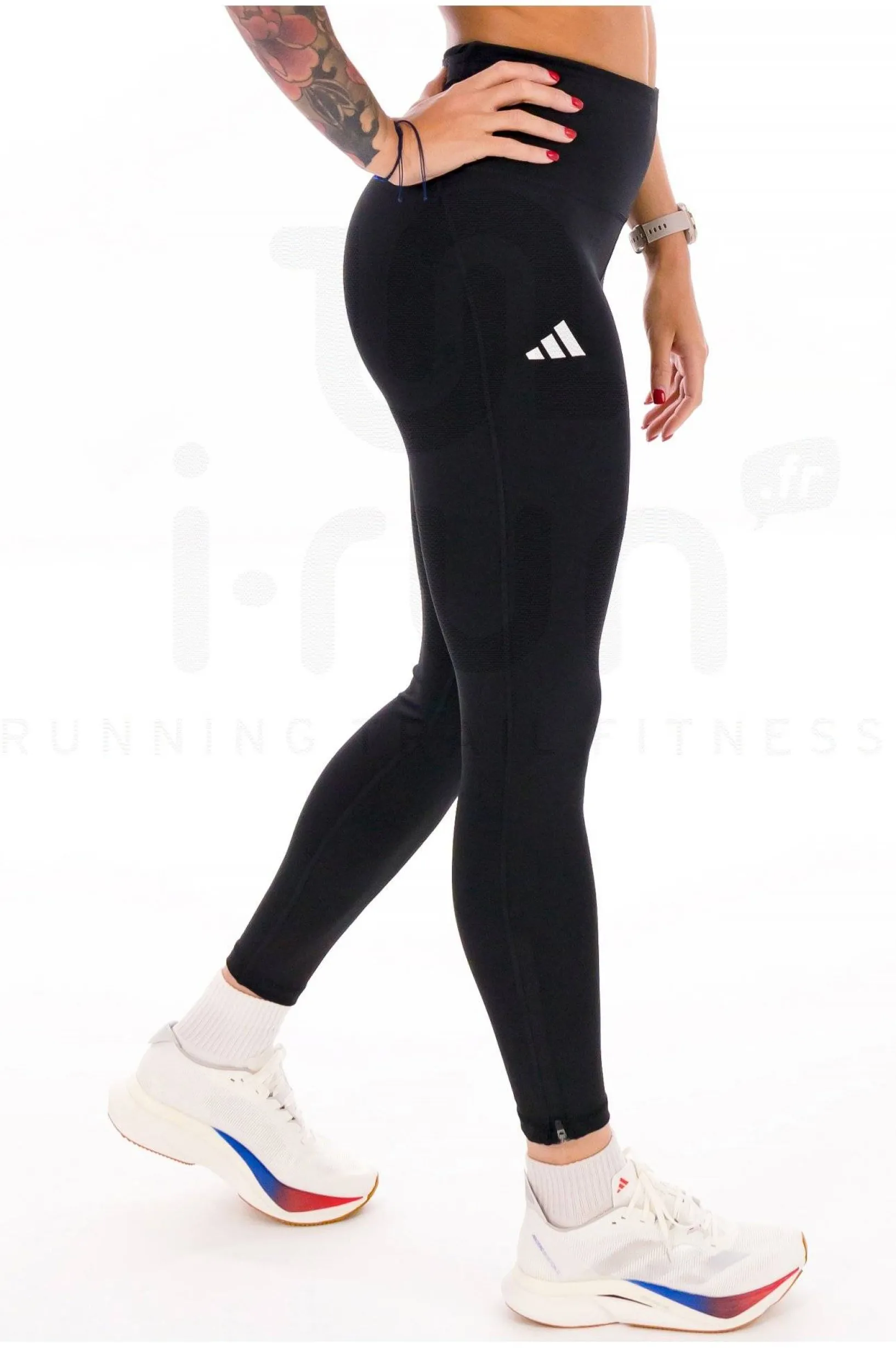 Femme adidas Collection Club^Adizero Essentials Long Tight femme