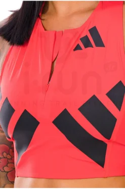 Femme adidas Débardeurs^adizero Road to Records Crop top femme