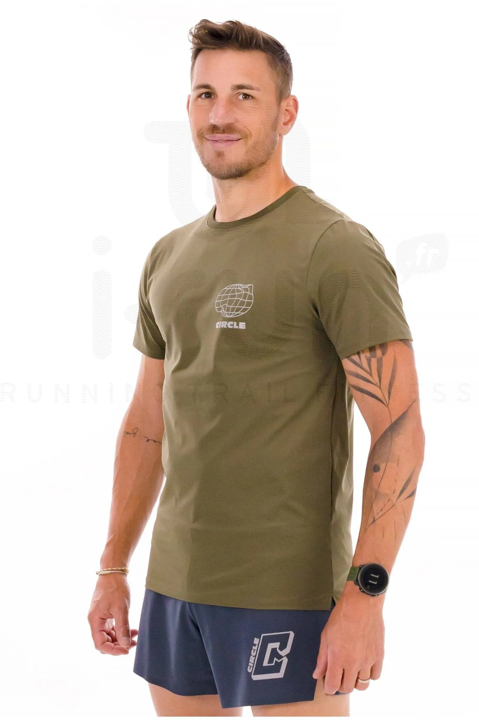 Homme Circle Manches Courtes^Agility Run