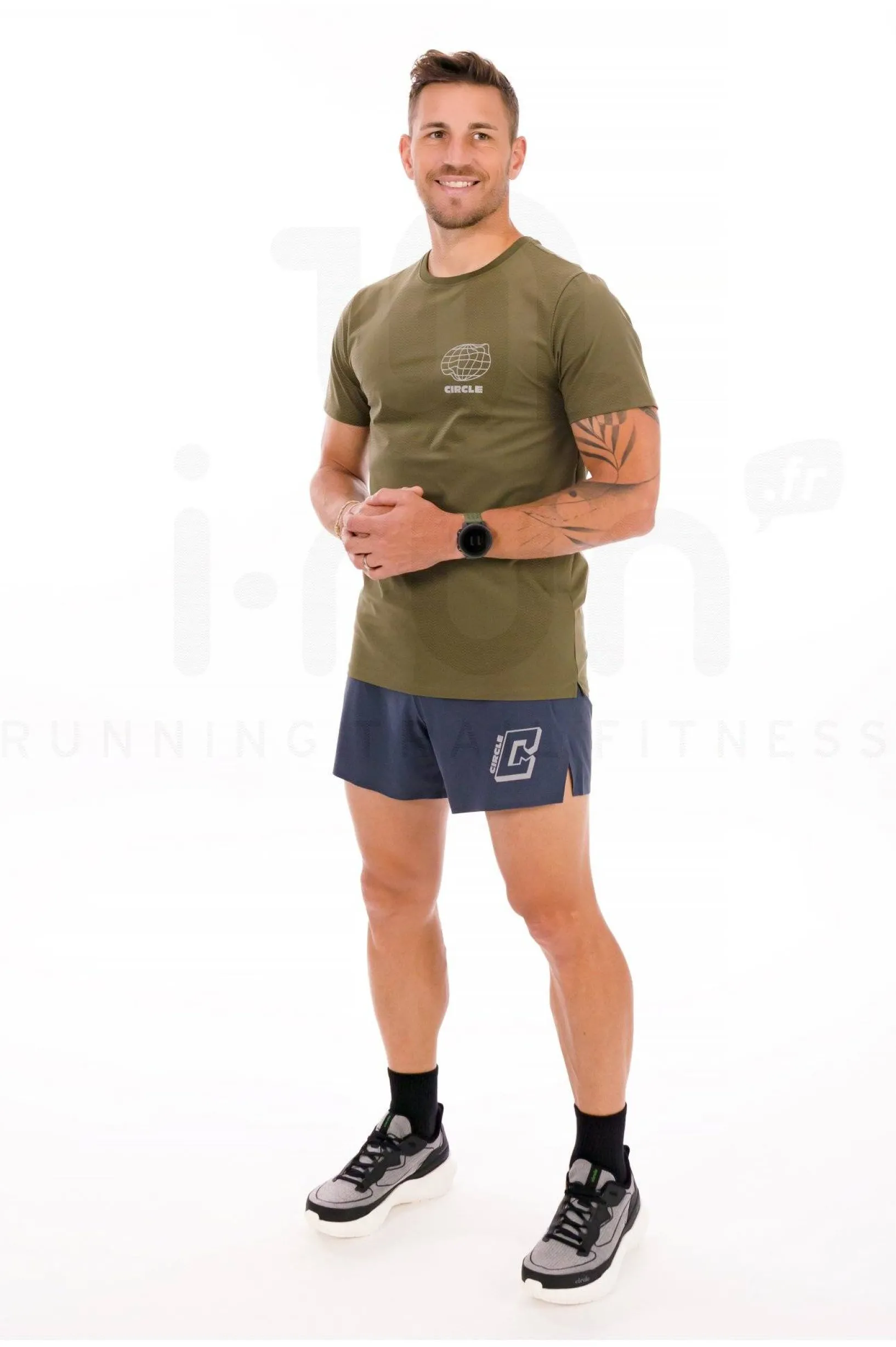 Homme Circle Manches Courtes^Agility Run