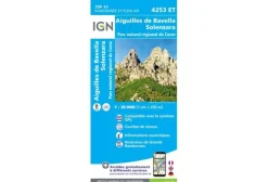 Carte IGN Cartes^Aiguilles de Bavella Solenzara 4253ET