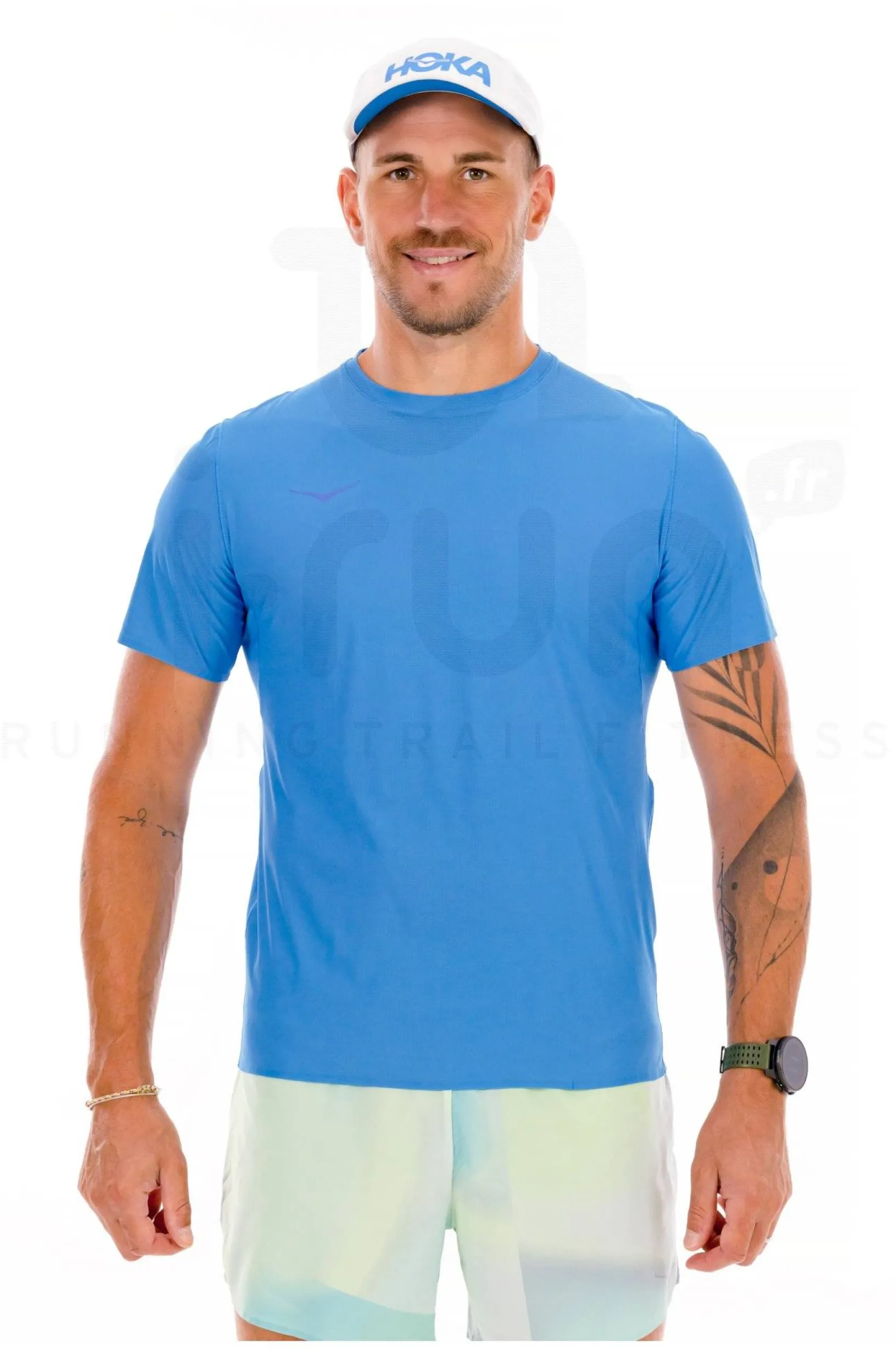 Homme Hoka One One Manches Courtes^Airolite 2.0