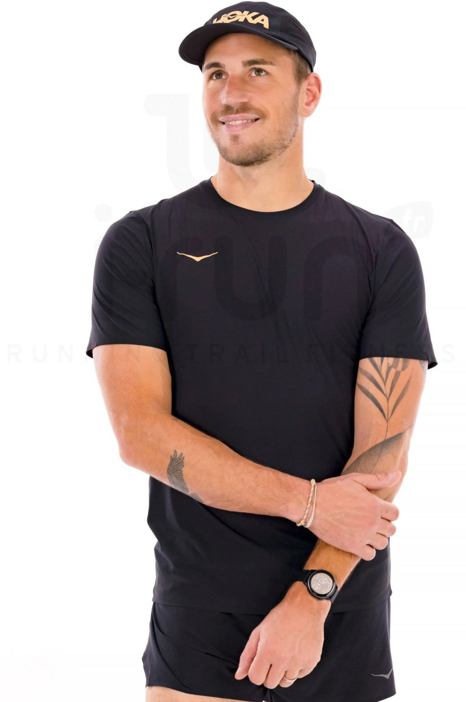 Homme Hoka One One Manches Courtes^Airolite 2.0