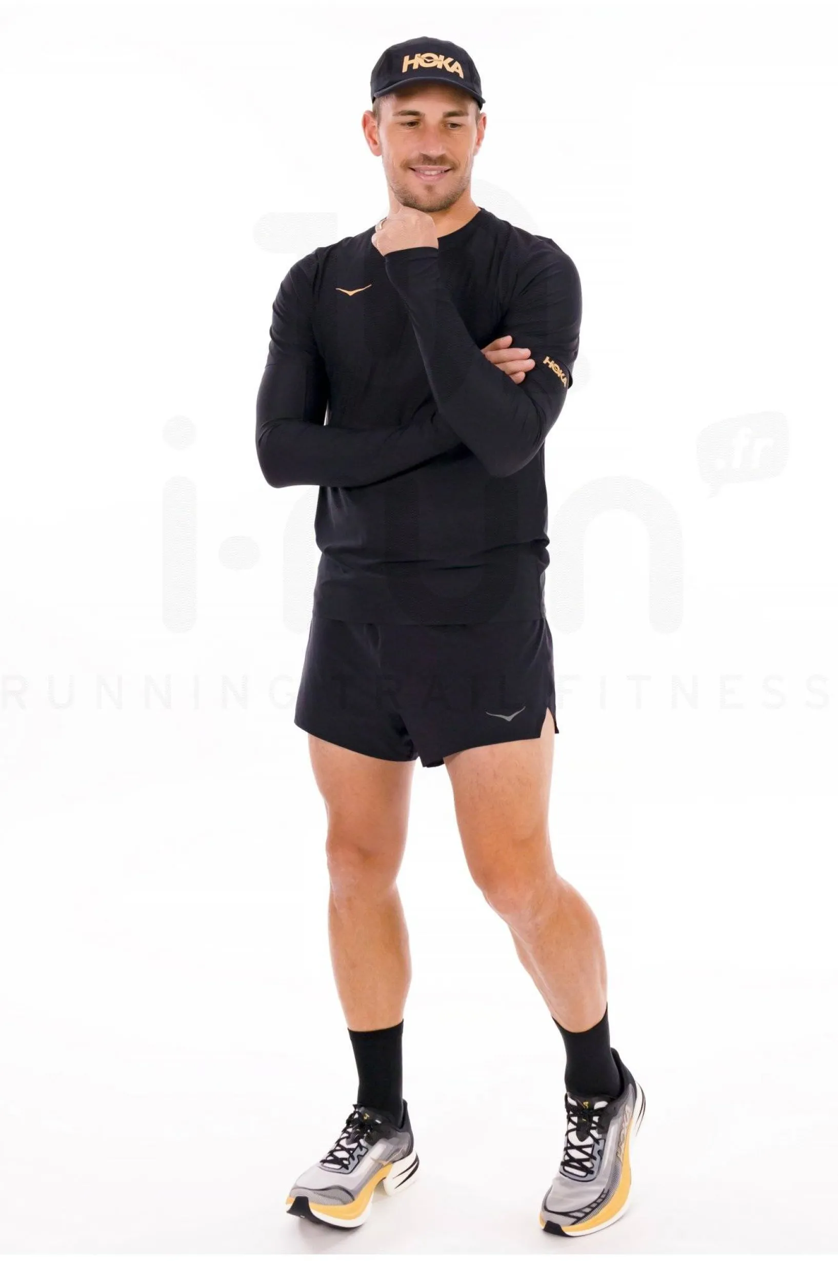 Homme Hoka One One Manches Courtes^Airolite 2.0