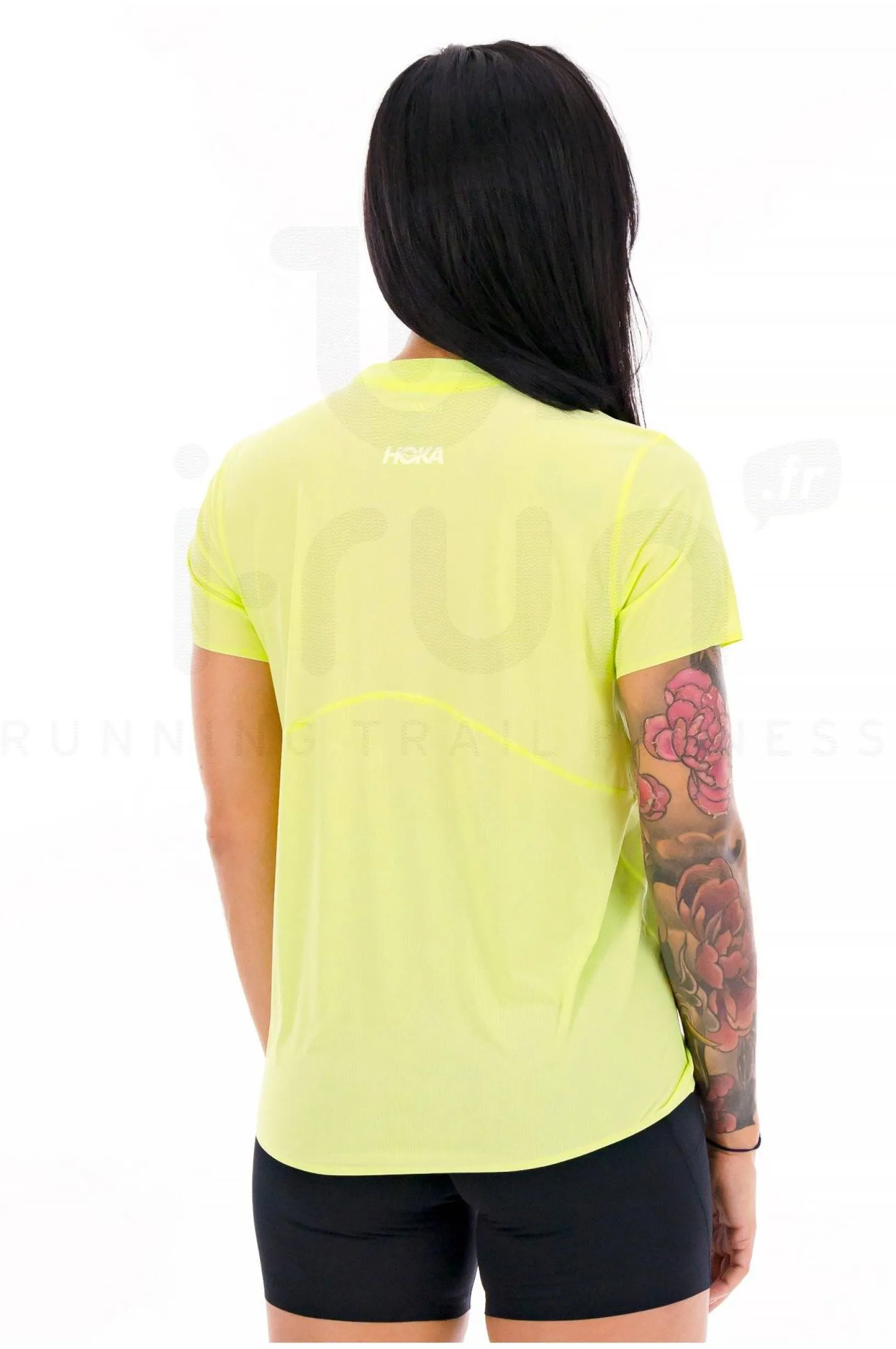 Femme Hoka One One Manches Courtes^Airolite Run femme