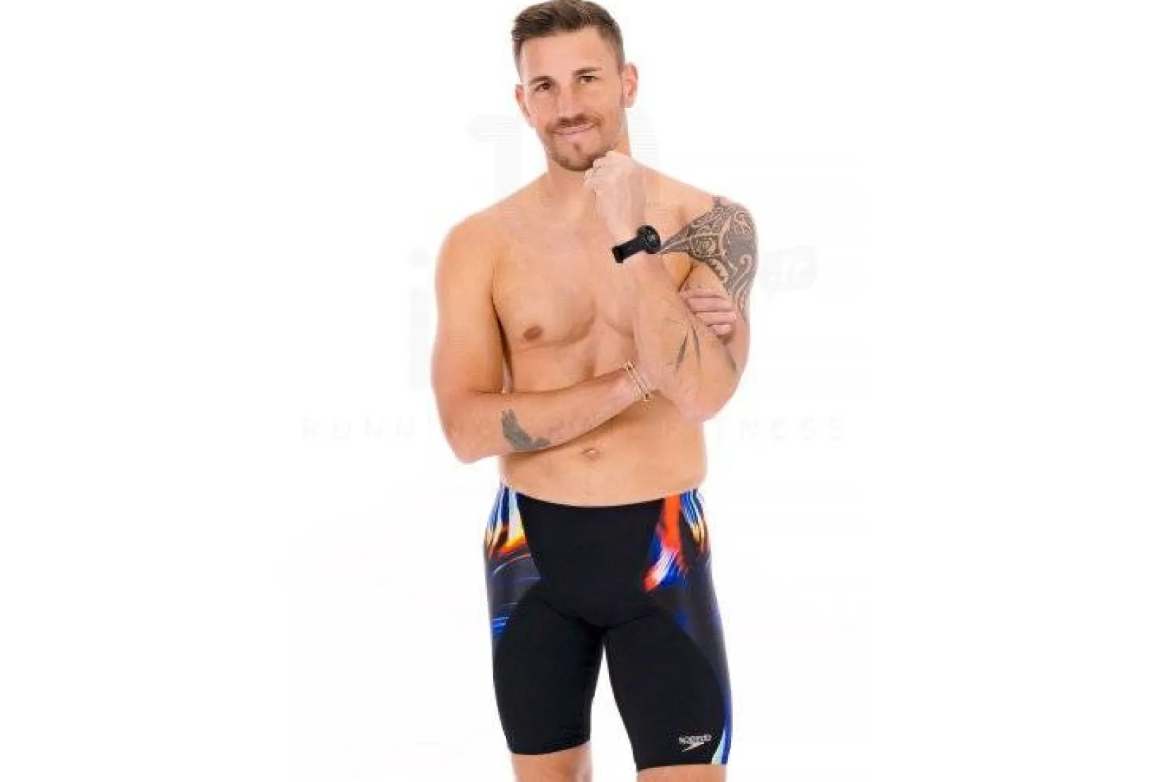 Homme Speedo Natation^Allover Digital V-Cut