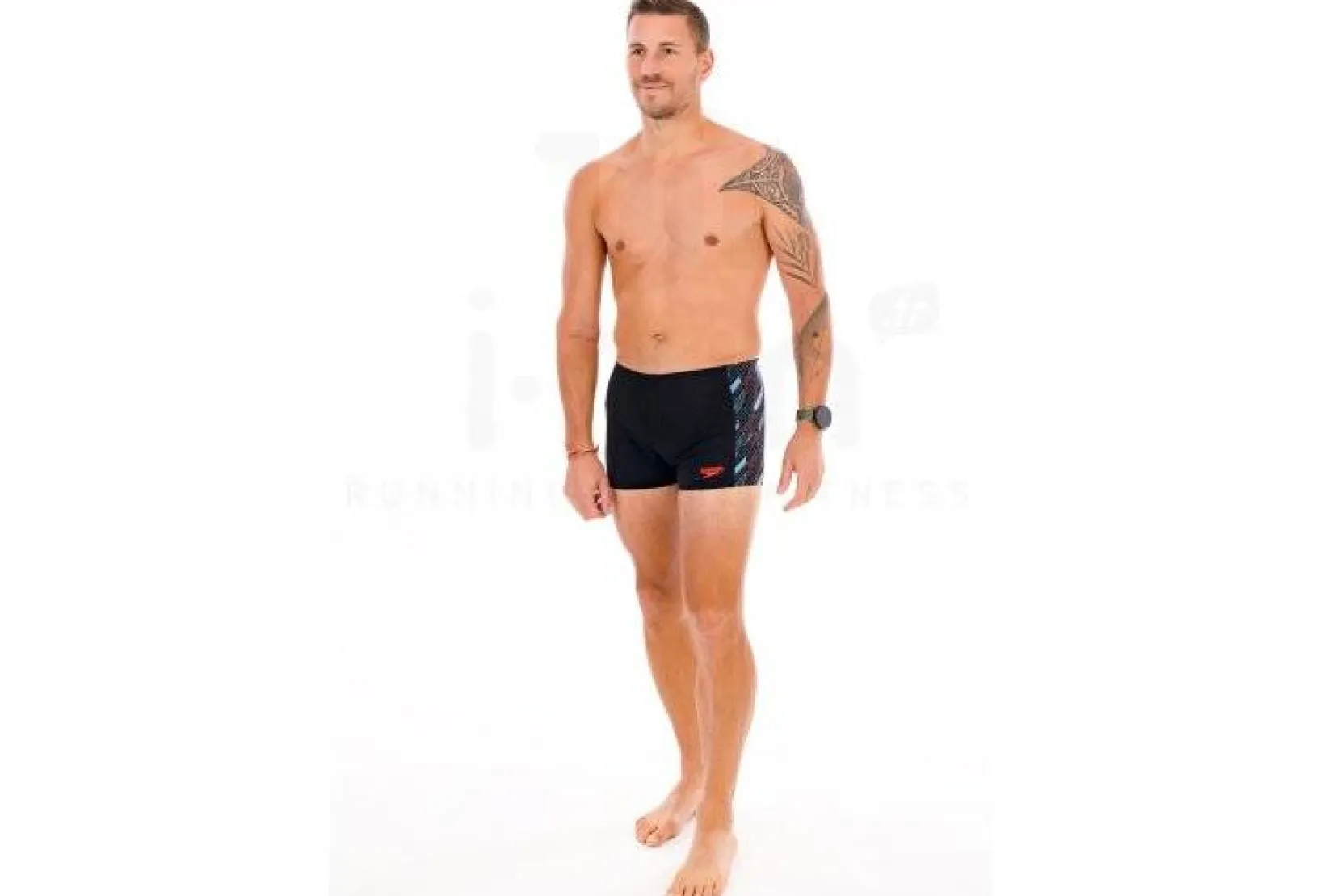 Homme Speedo Natation^Aquashort Hyperboom Panel