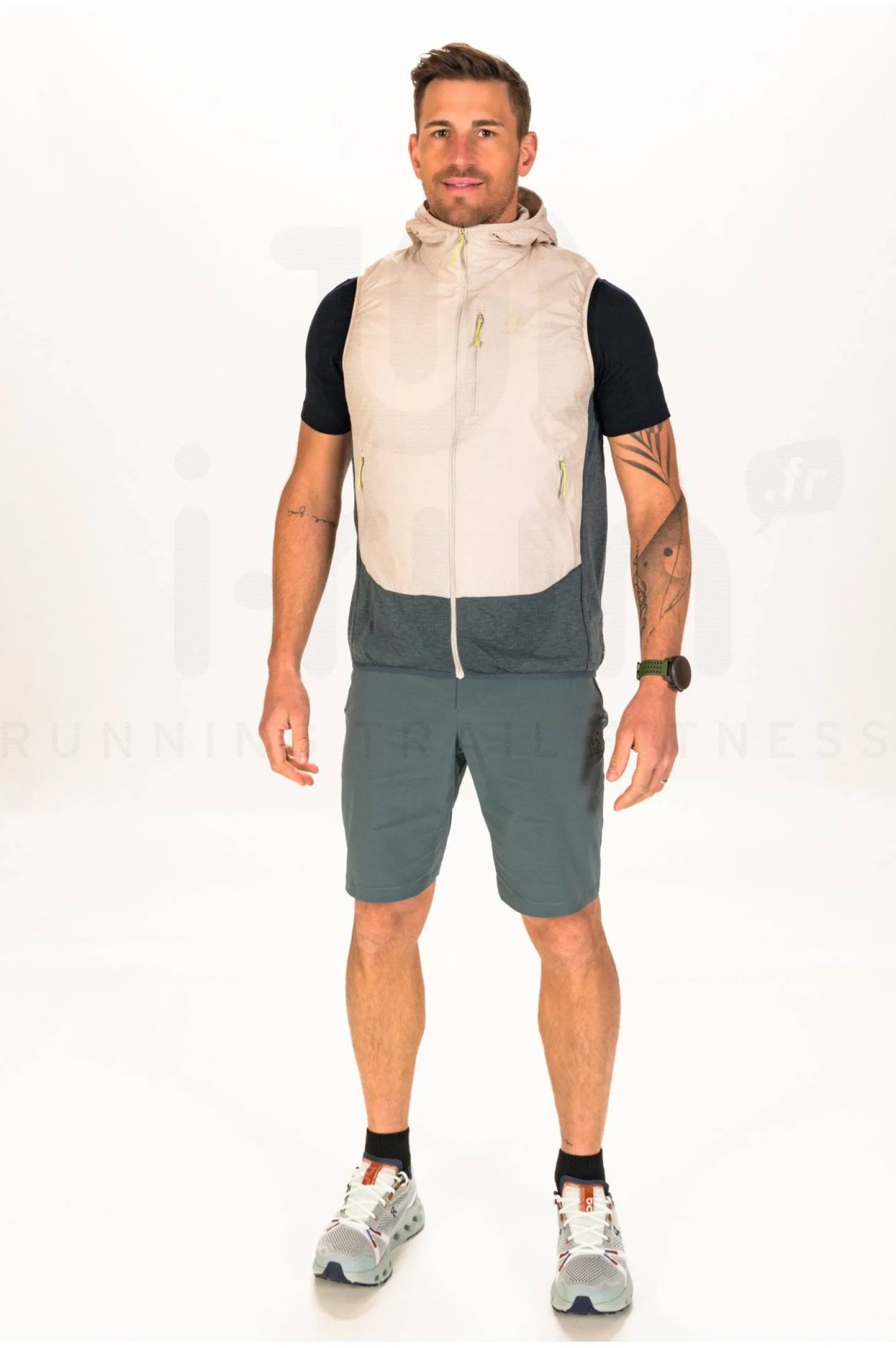 Homme Odlo Vestes & Coupe Vent^Ascent Hybrid M