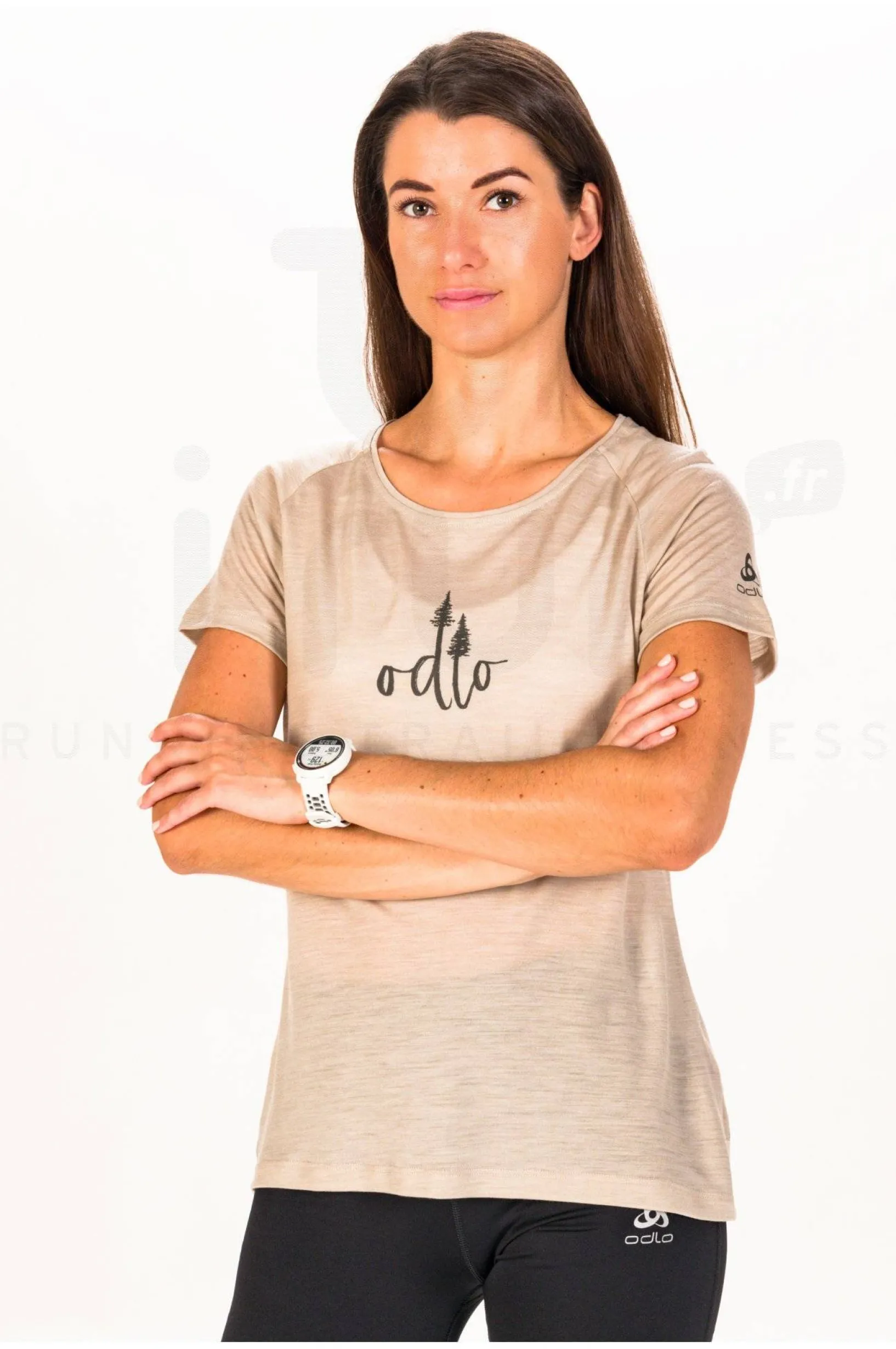 Femme Odlo Manches Courtes^Ascent Performance Wool femme
