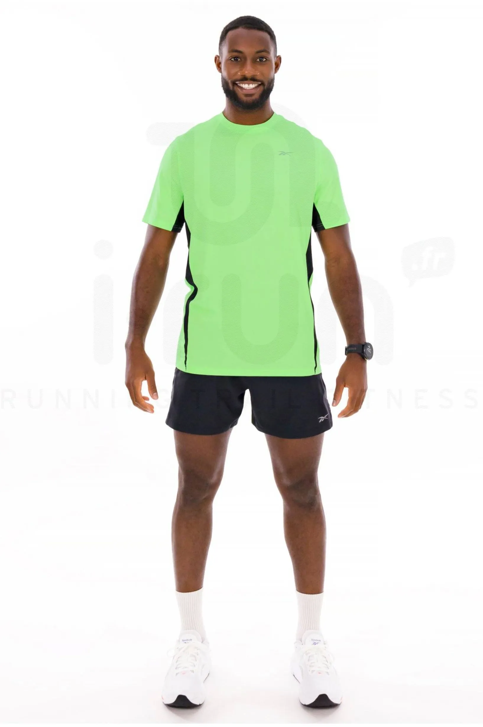 Homme Reebok Manches Courtes^Athlete Speed