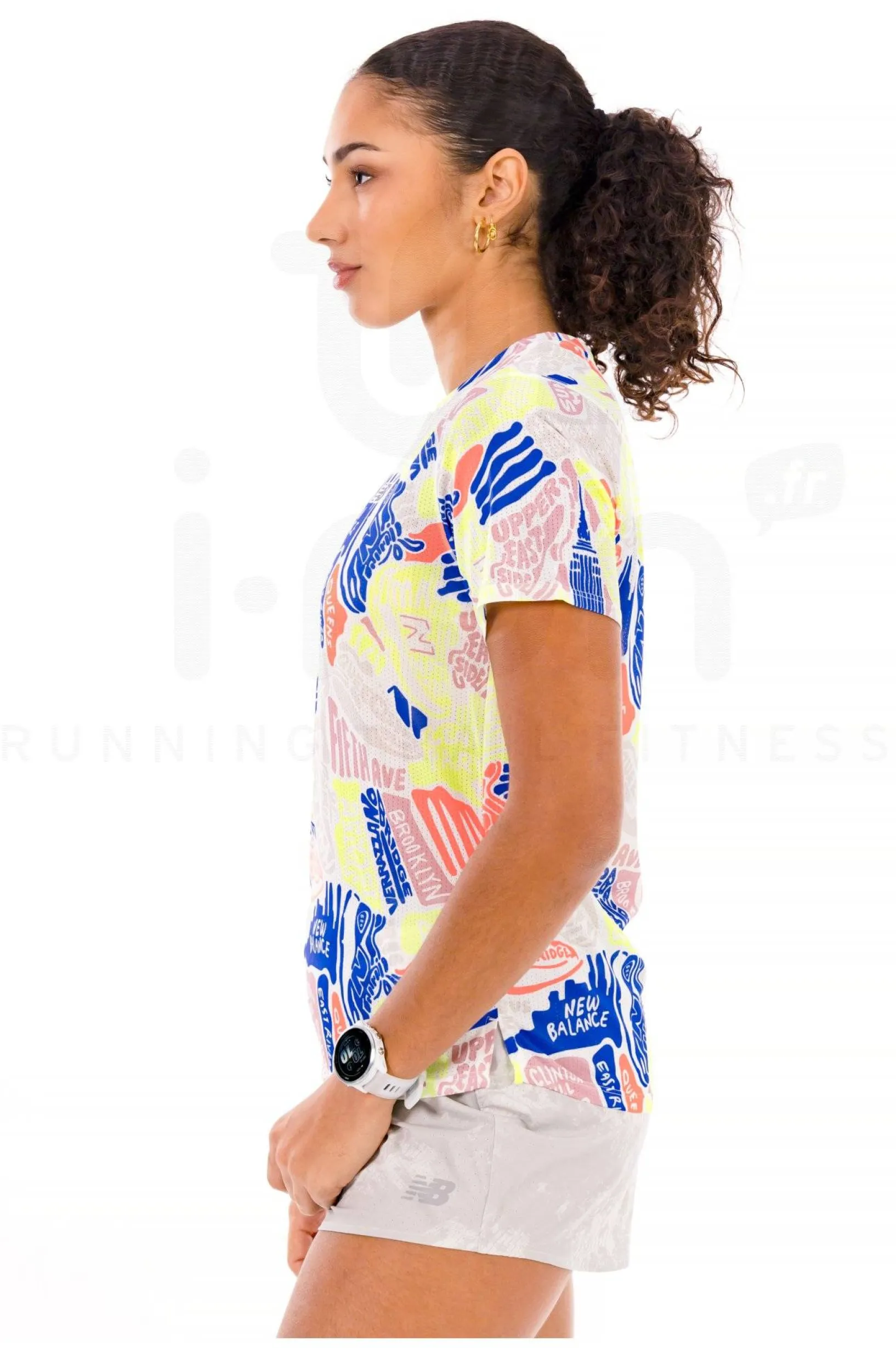 Femme New Balance Manches Courtes^Athletics femme