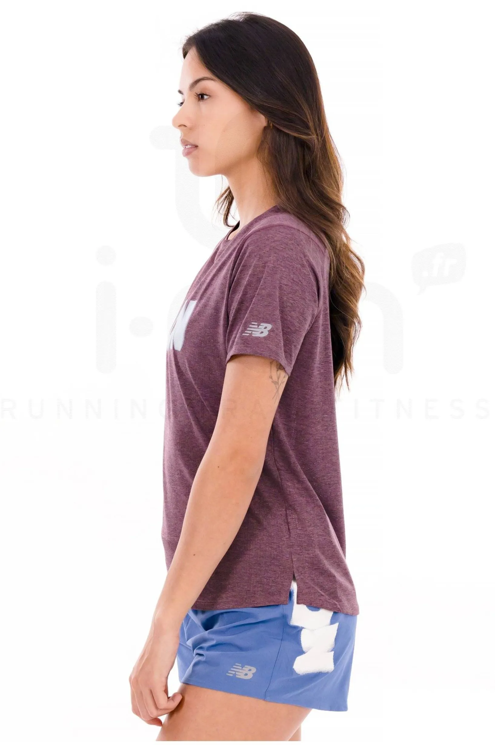 Femme New Balance Manches Courtes^Athletics femme