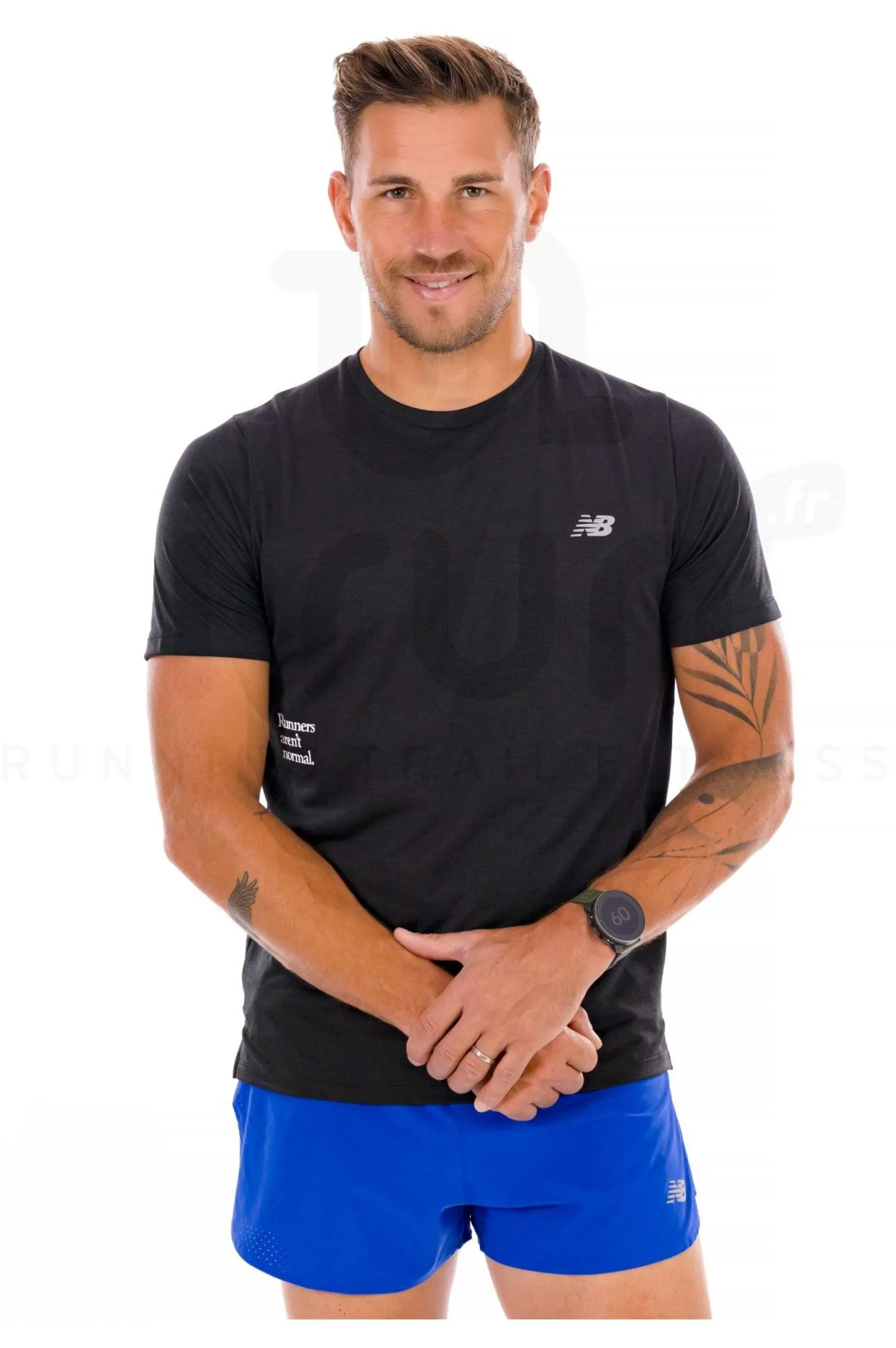 Homme New Balance Manches Courtes^Athletics Graphic