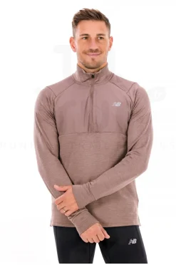 Homme New Balance Manches Longues^Athletics Heat Grid