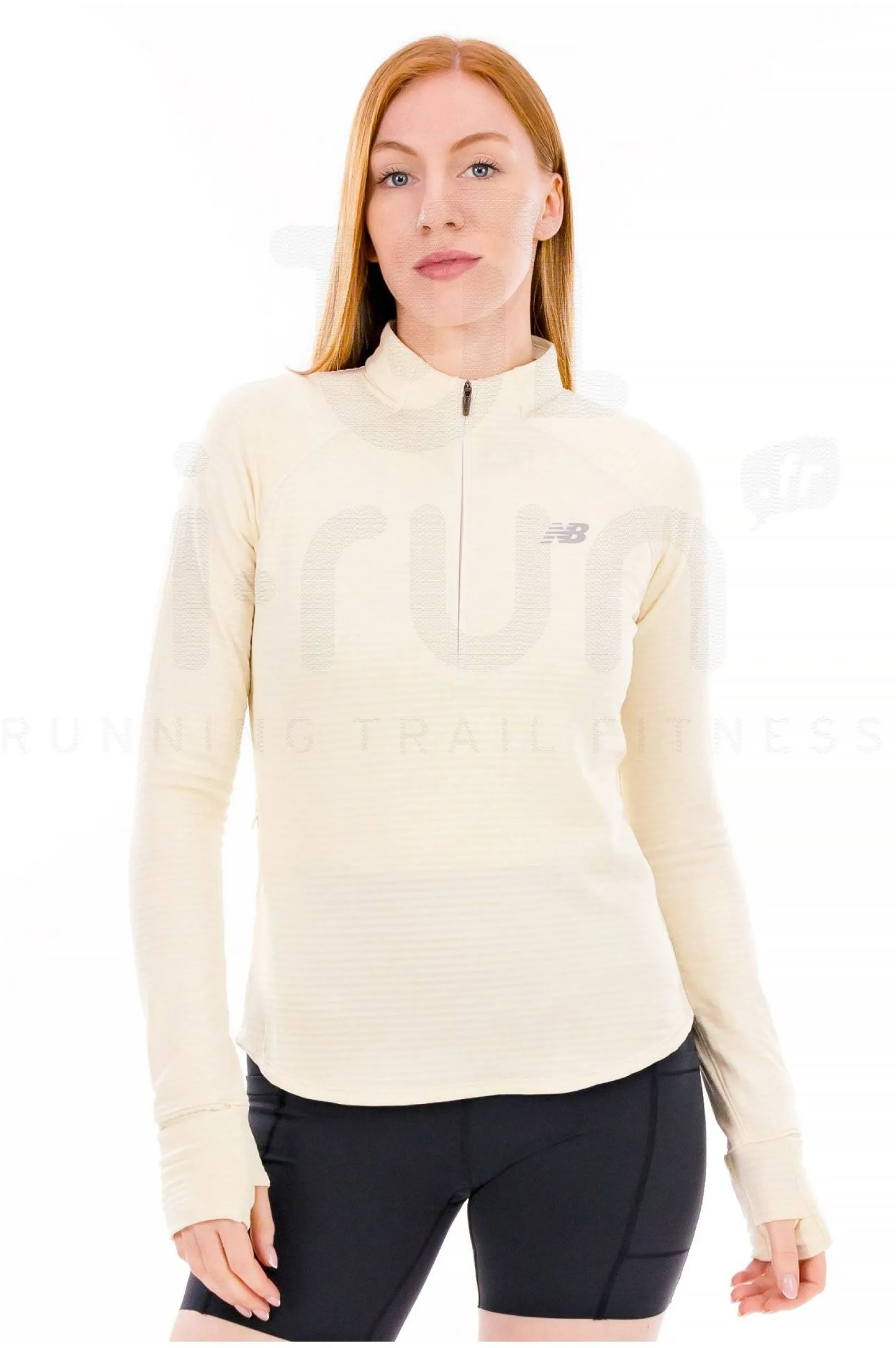 Femme New Balance Manches Longues^Athletics Heat Grid femme