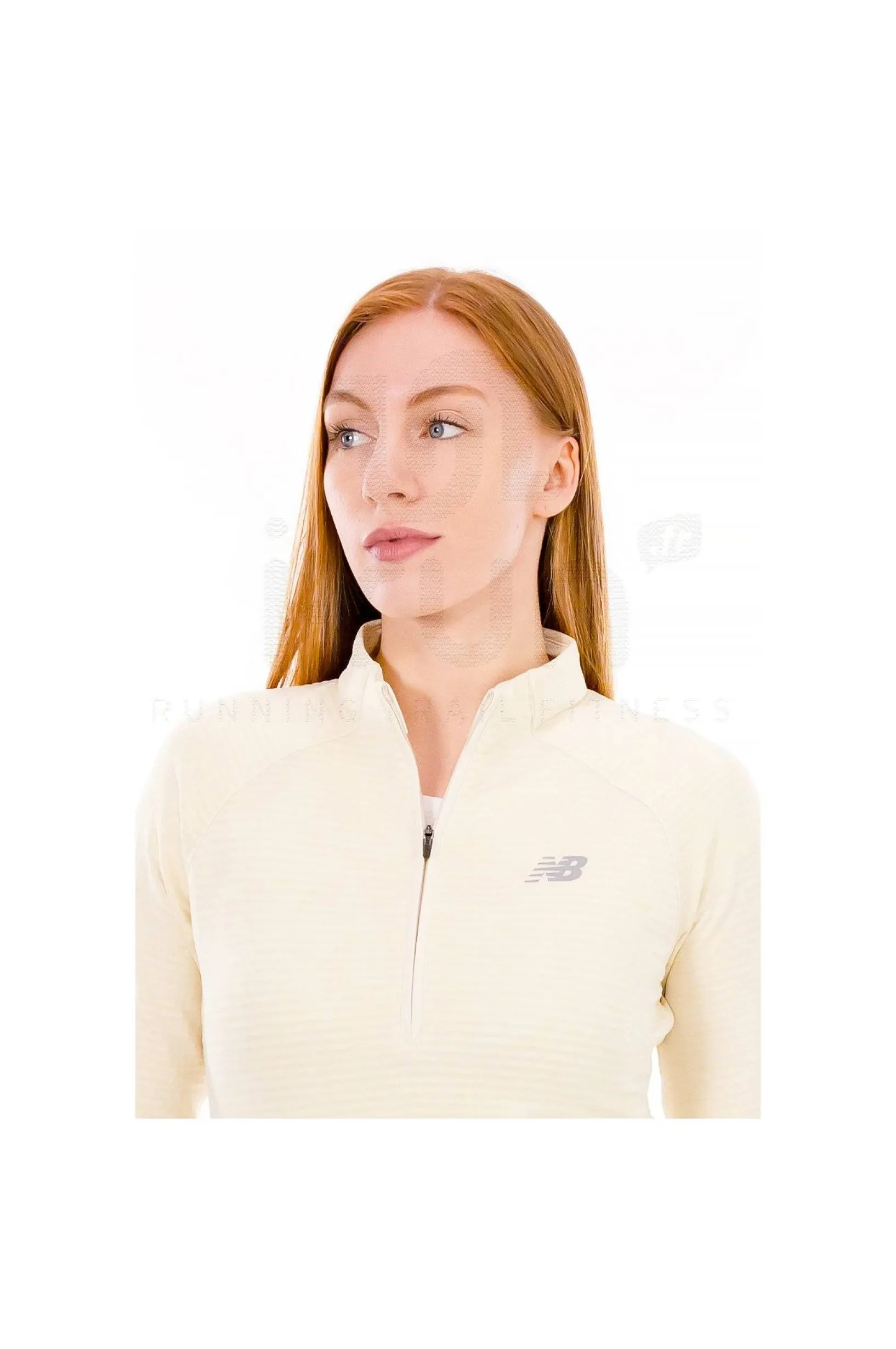 Femme New Balance Manches Longues^Athletics Heat Grid femme