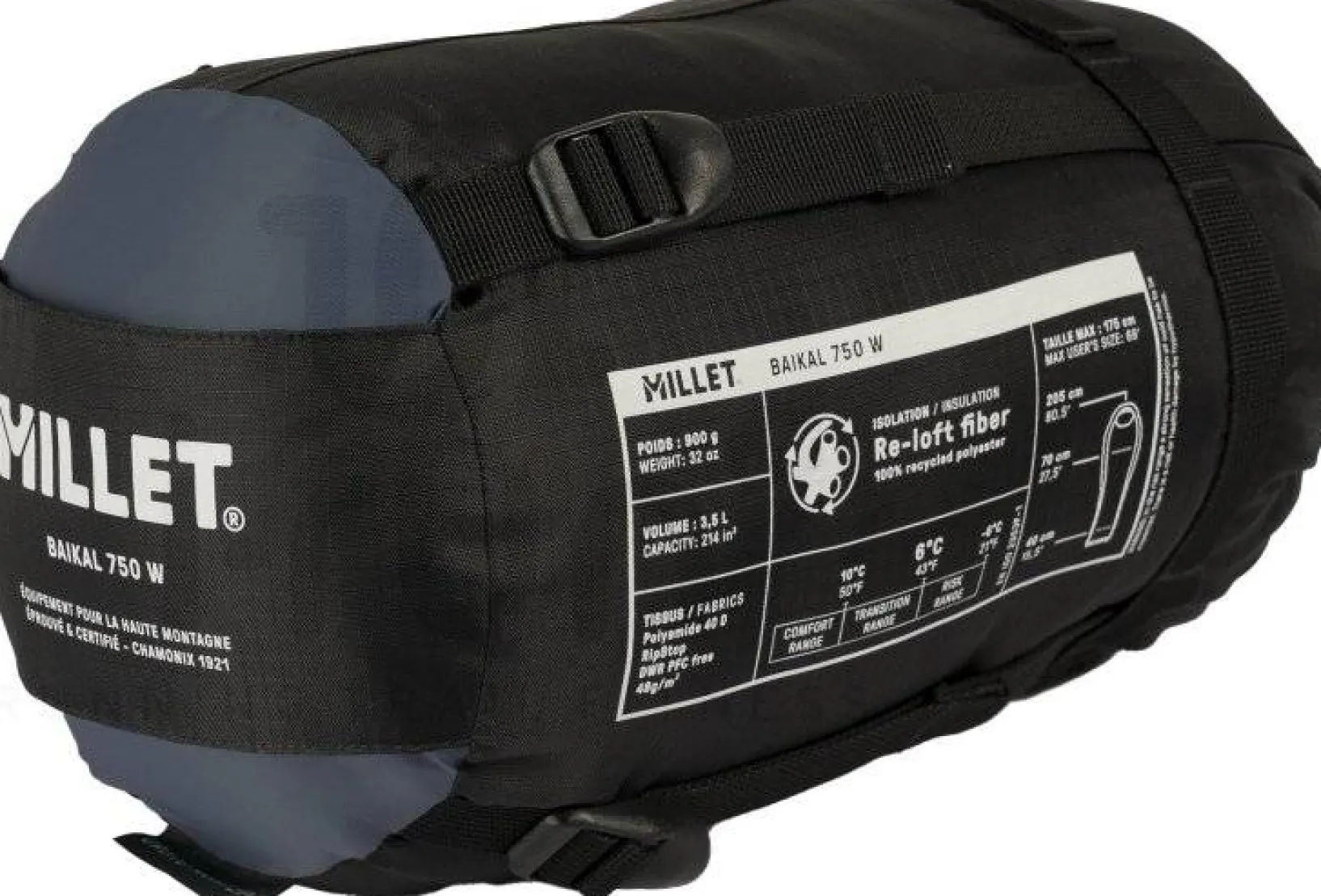 Millet Sac De Couchage^Baikal 750 femme