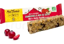 MelTonic Barres^Barre céréales Bio - Cranberries et noisettes grillées