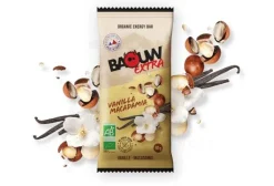 Baouw Barres^Barre énergétique bio Extra - Vanille - Macadamia