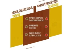 Baouw Barres^Barre énergétique bio Extra - Banane - Pécan