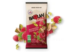 Baouw Barres^Barre énergétique bio Extra - Framboise - Pistache