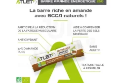 Atlet Barres^Barre Énergétique Endurance - Amande