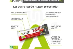 Atlet Barres^Barre énergétique protéinée - tomate olive chia