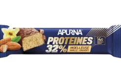 Apurna Protéines / Récupération^Barre Protéinée - Moelleuse Vanille Amande