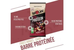 Baouw Protéines / Récupération^Barre protéinée bio