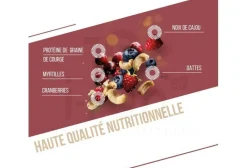 Baouw Protéines / Récupération^Barre protéinée bio