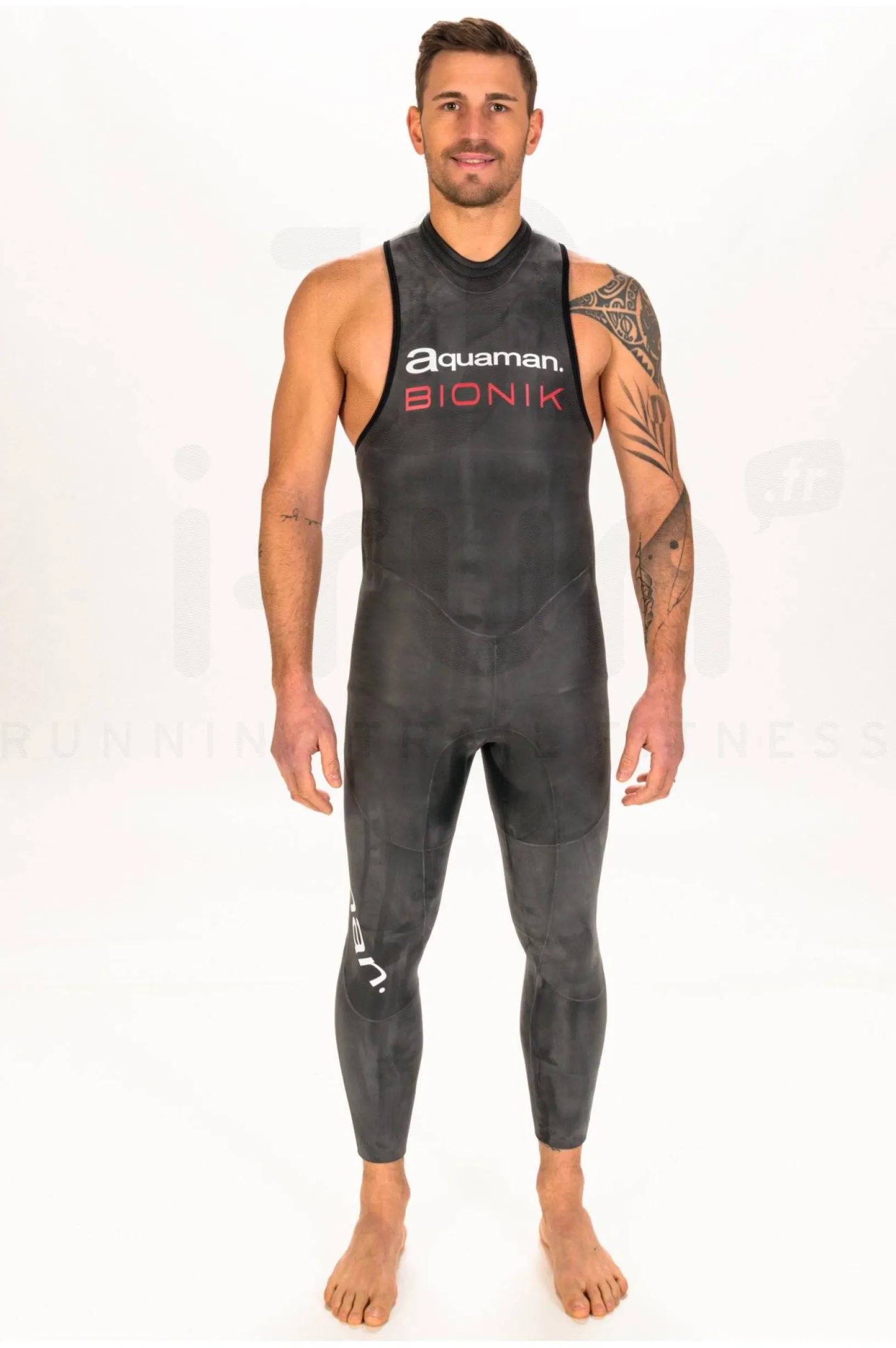 Homme Aquaman Triathlon-Cycles^Bionik Sleeveless M