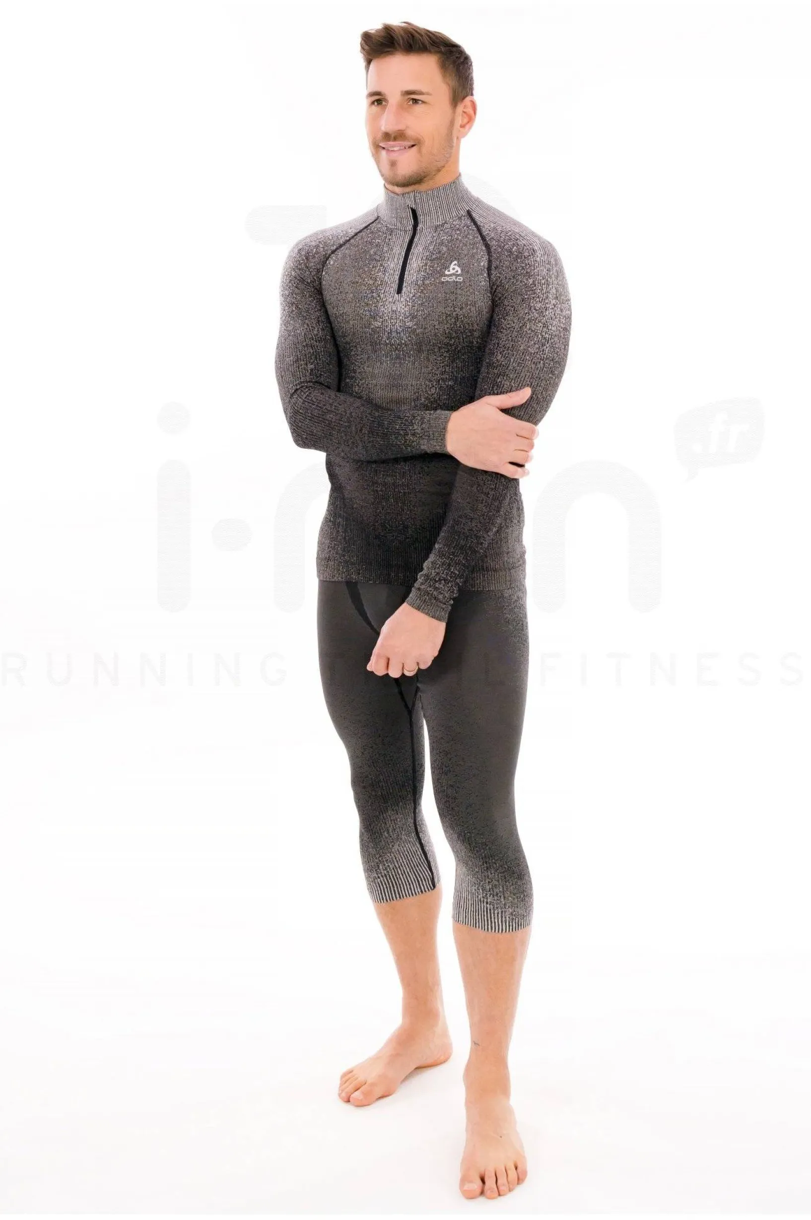 Homme Odlo Collants 3/4^Blackcomb