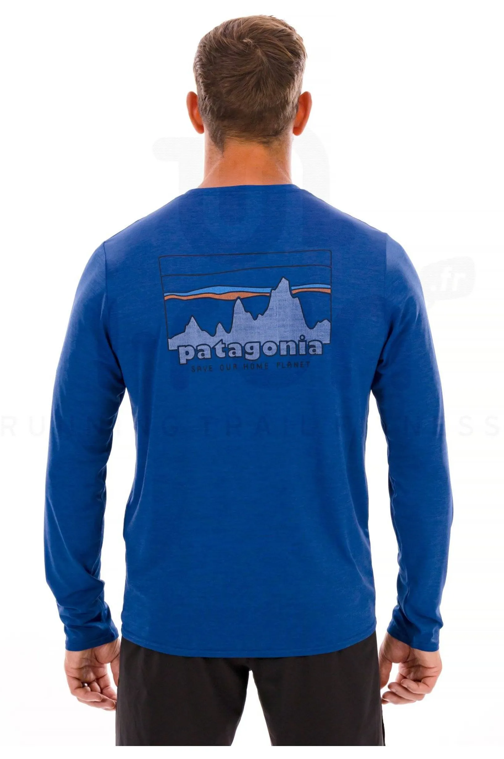 Homme Patagonia Manches Longues^Capilene Cool Daily Graphic