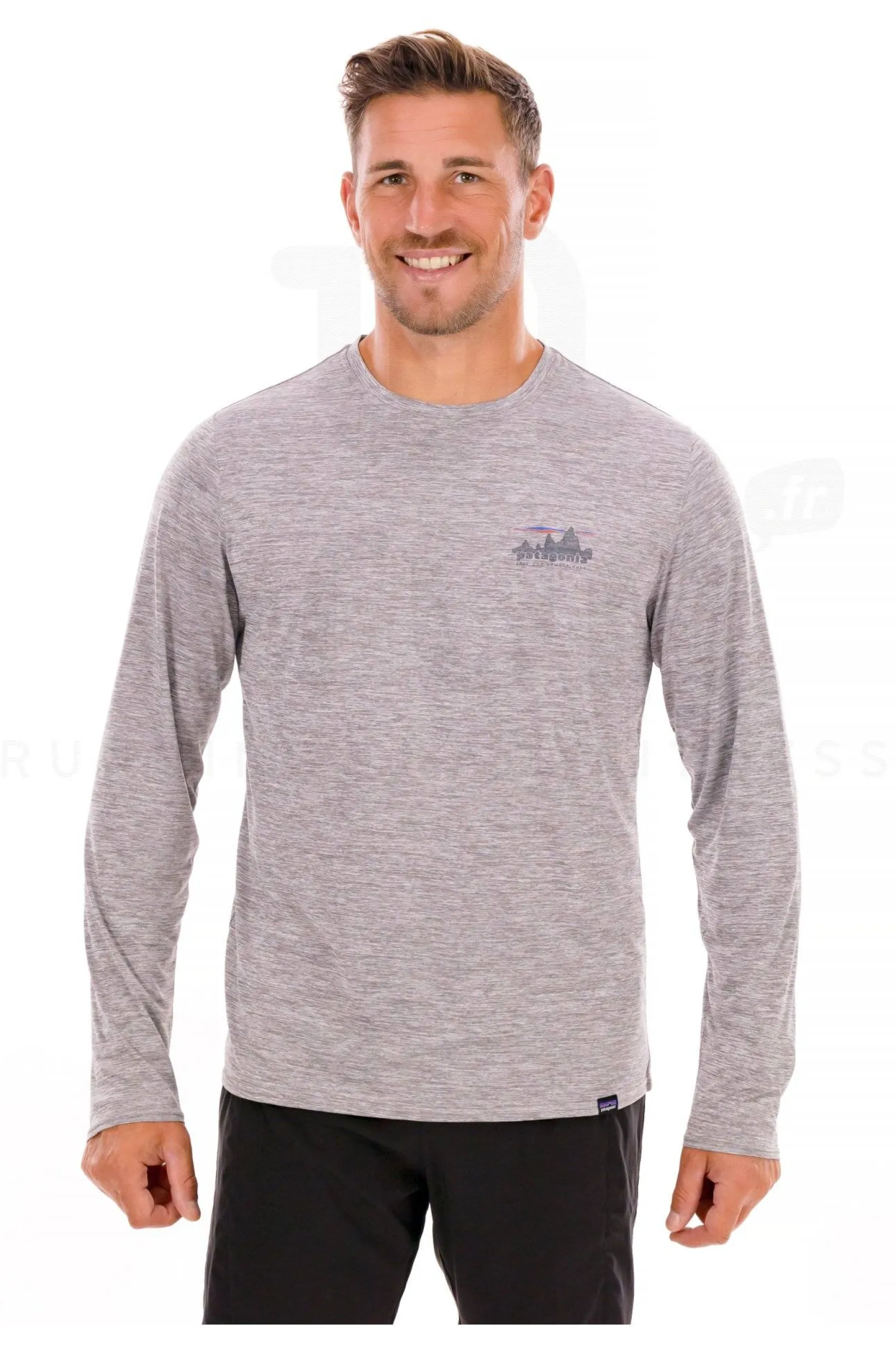 Homme Patagonia Manches Longues^Capilene Cool Daily Graphic