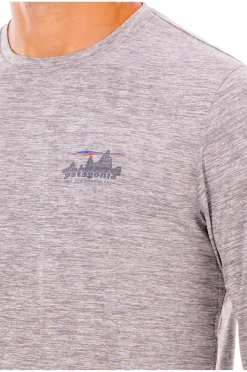 Homme Patagonia Manches Longues^Capilene Cool Daily Graphic