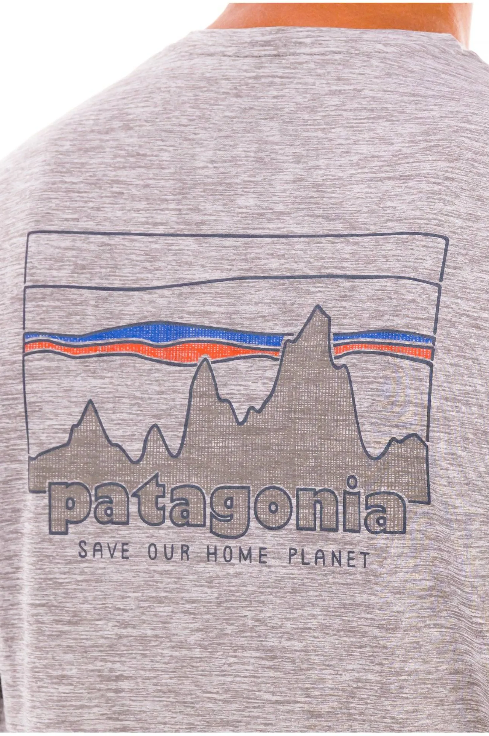 Homme Patagonia Manches Longues^Capilene Cool Daily Graphic